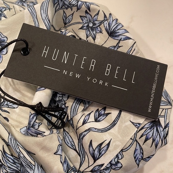 HUNTER BELL Blue and White Floral Dress - Picture 7 of 11